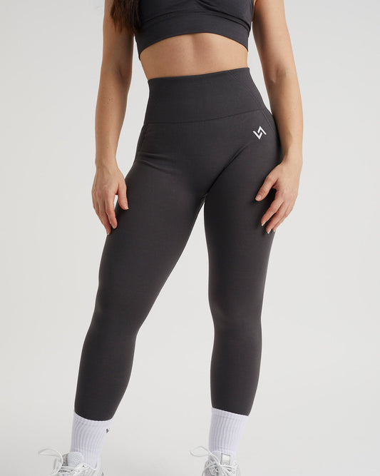 Legging deportivo largo gris