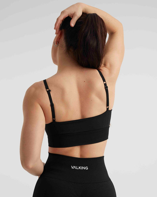 Top deportivo espalda abierta