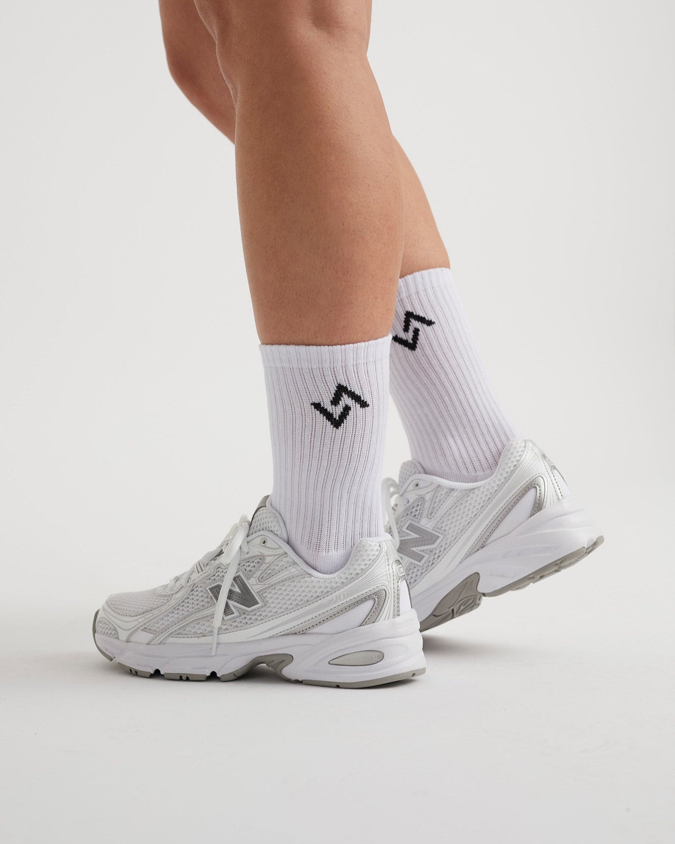 Calcetines blancos largos Valking