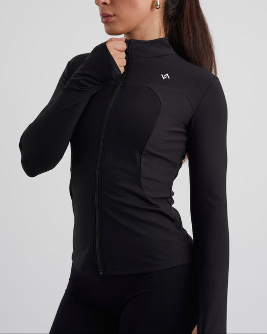 Chaqueta entrenamiento slim fit mujer