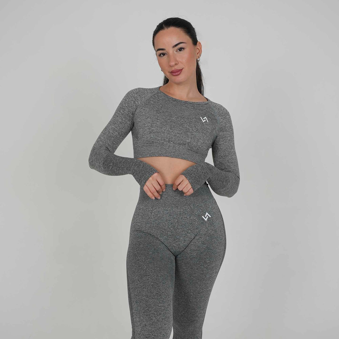 Top deporte gris mujer - Vilan Valking