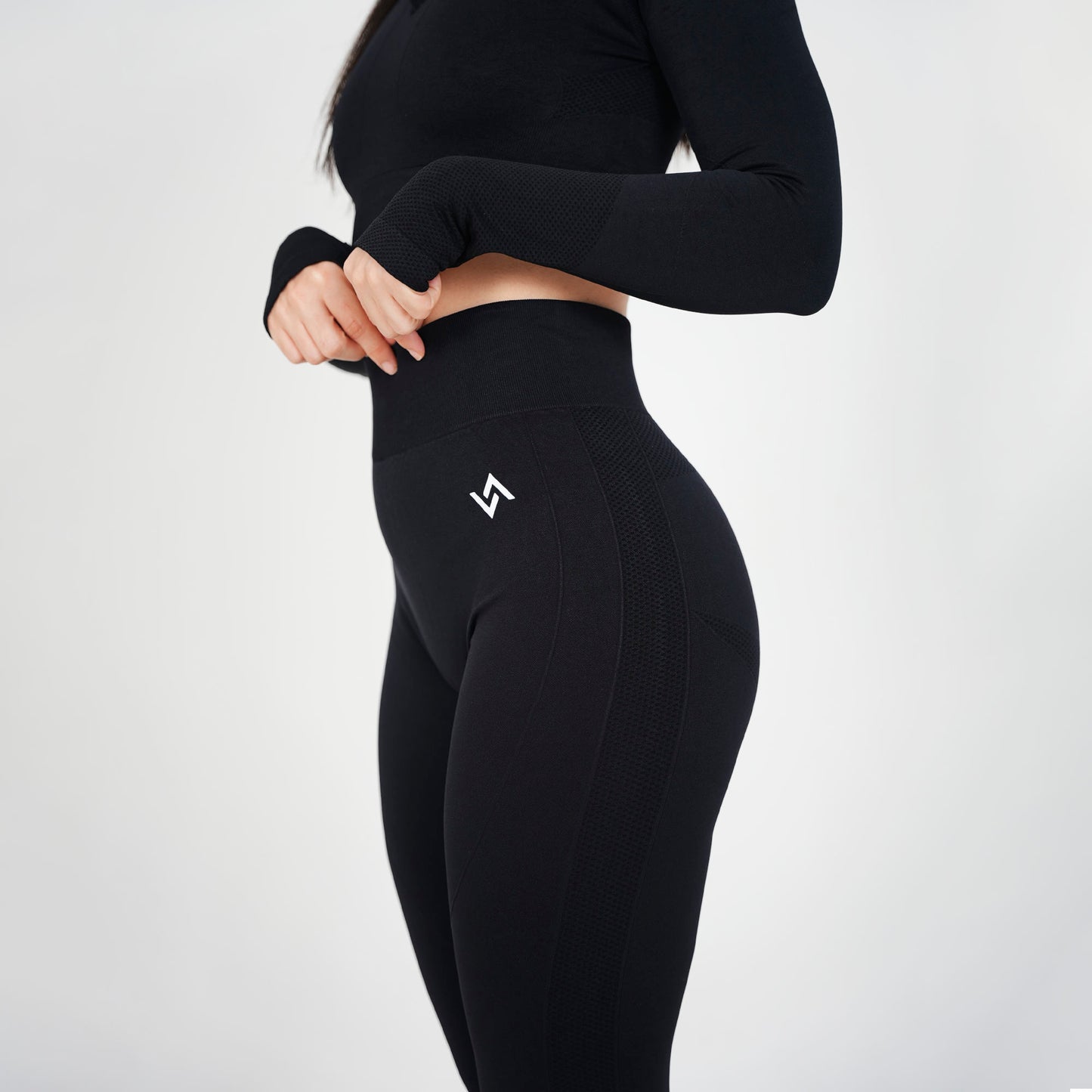 Legging high waist negro - Milan Valking