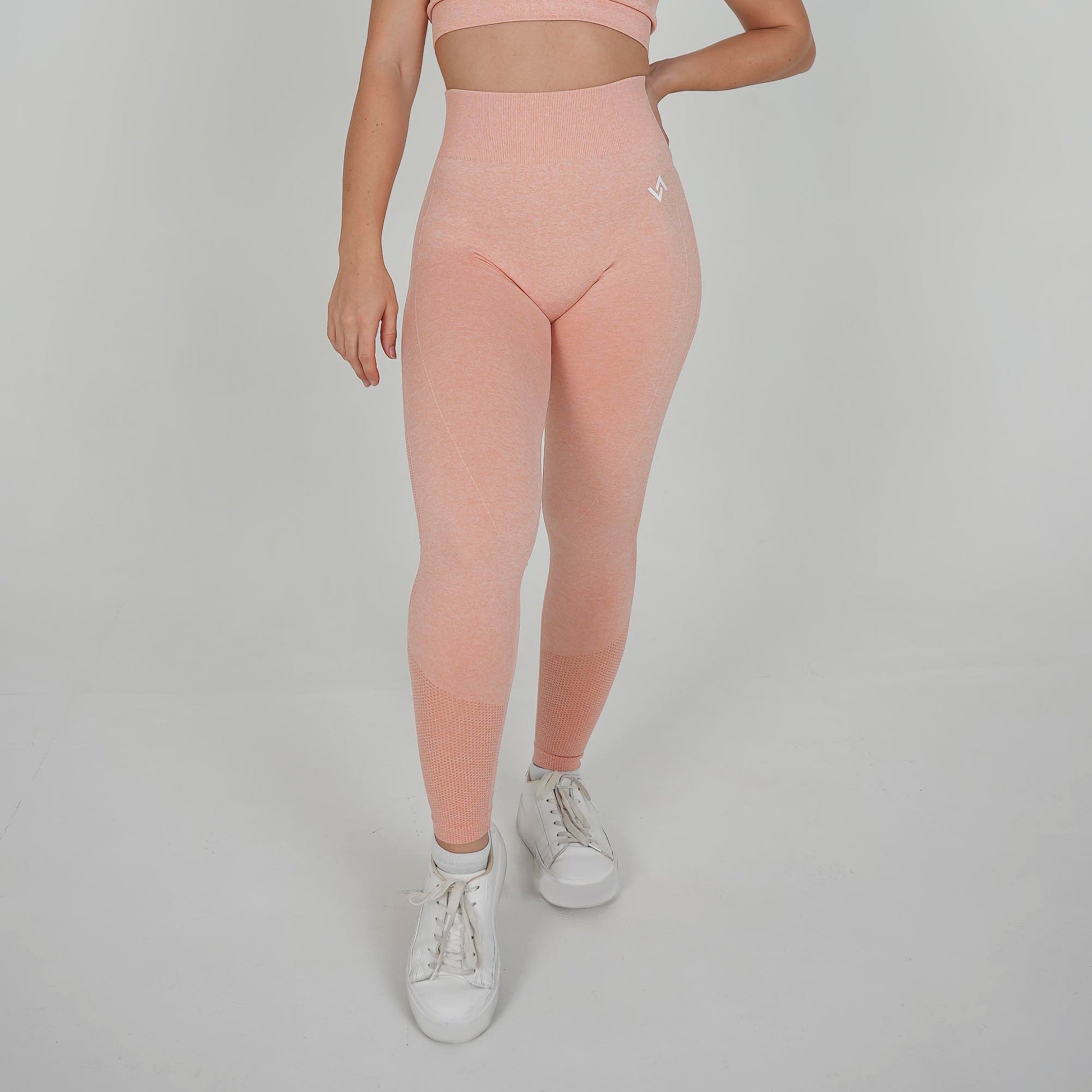 Leggings high waist naranja - Milan Valking