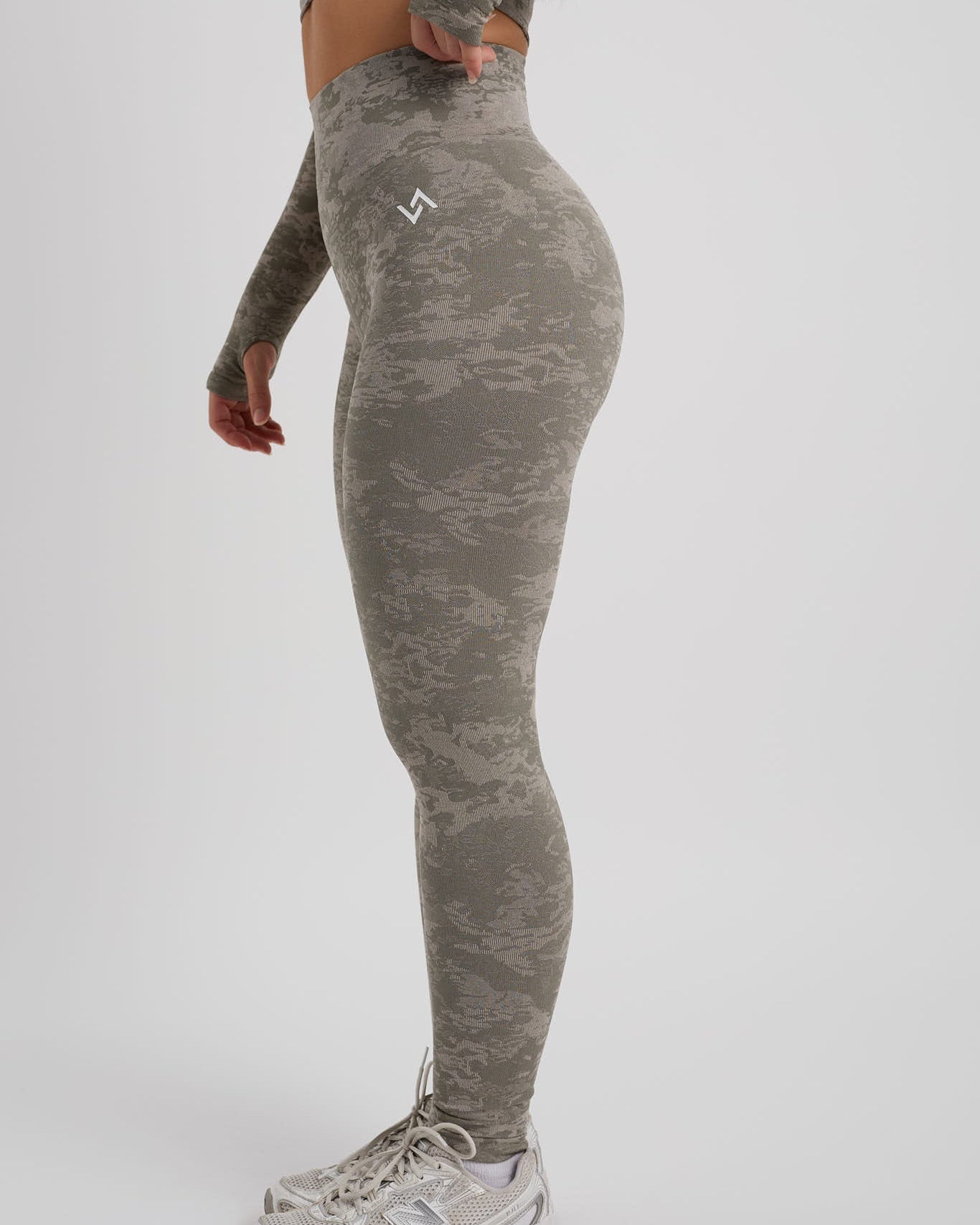 Legging militar verde para mujer 