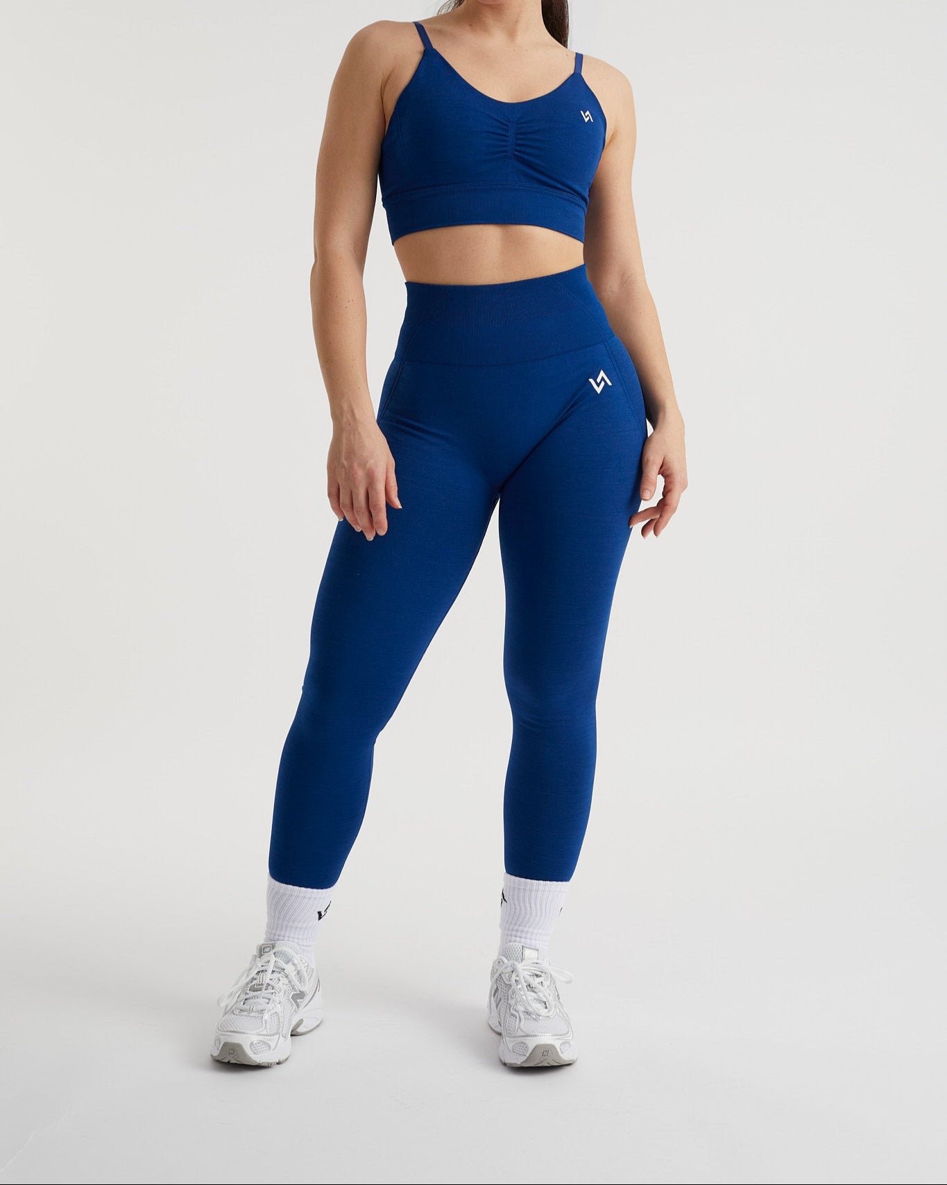 Legging largo deportivo azul electrico