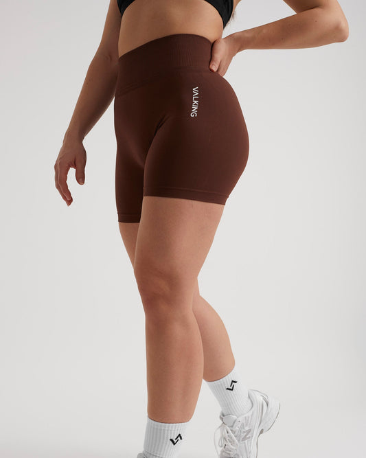 Short deportivo color marron