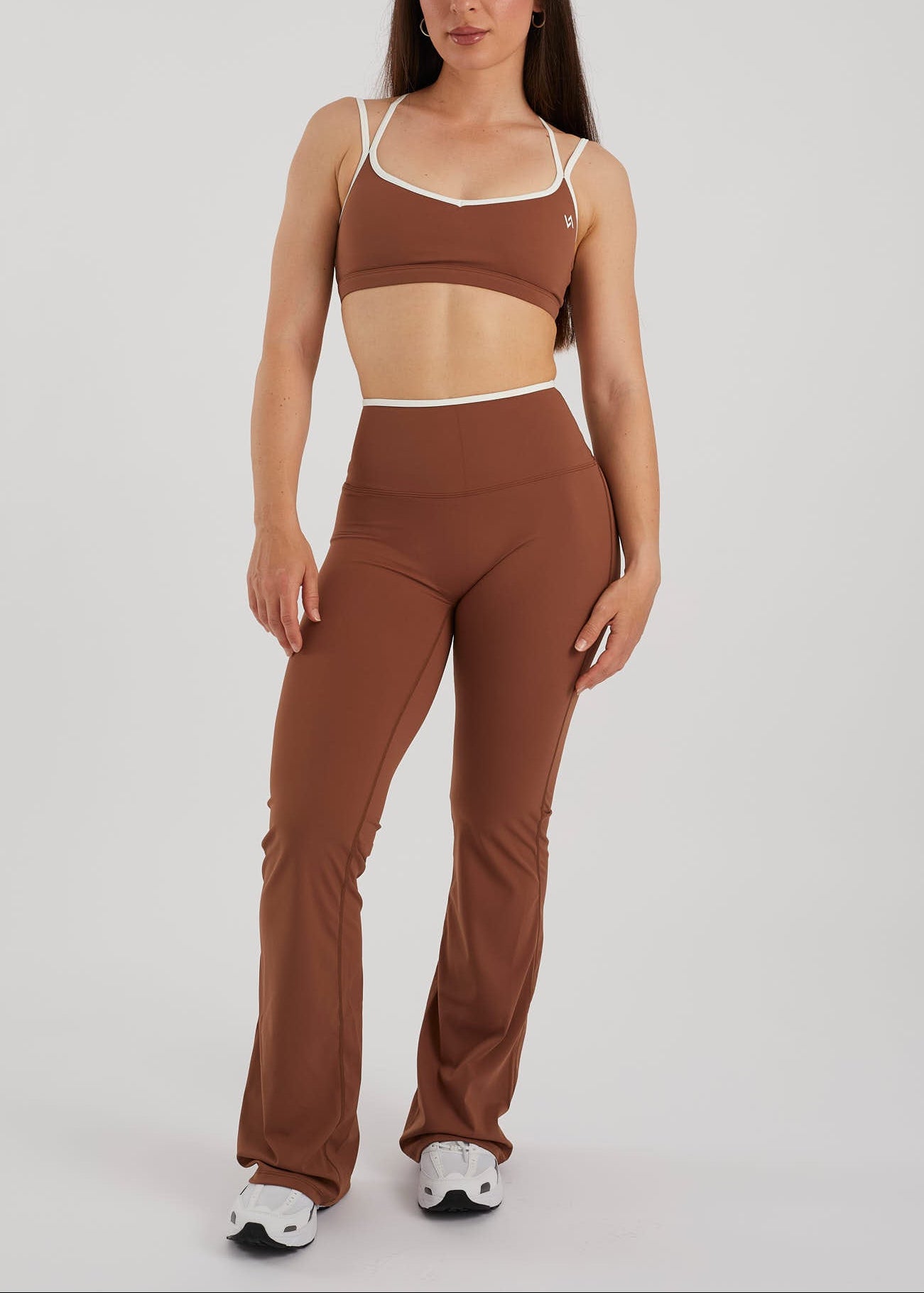 Leggings flare sin fruncido Aura