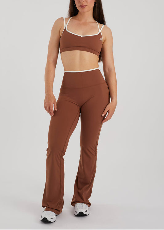 Leggings flare sin fruncido Aura