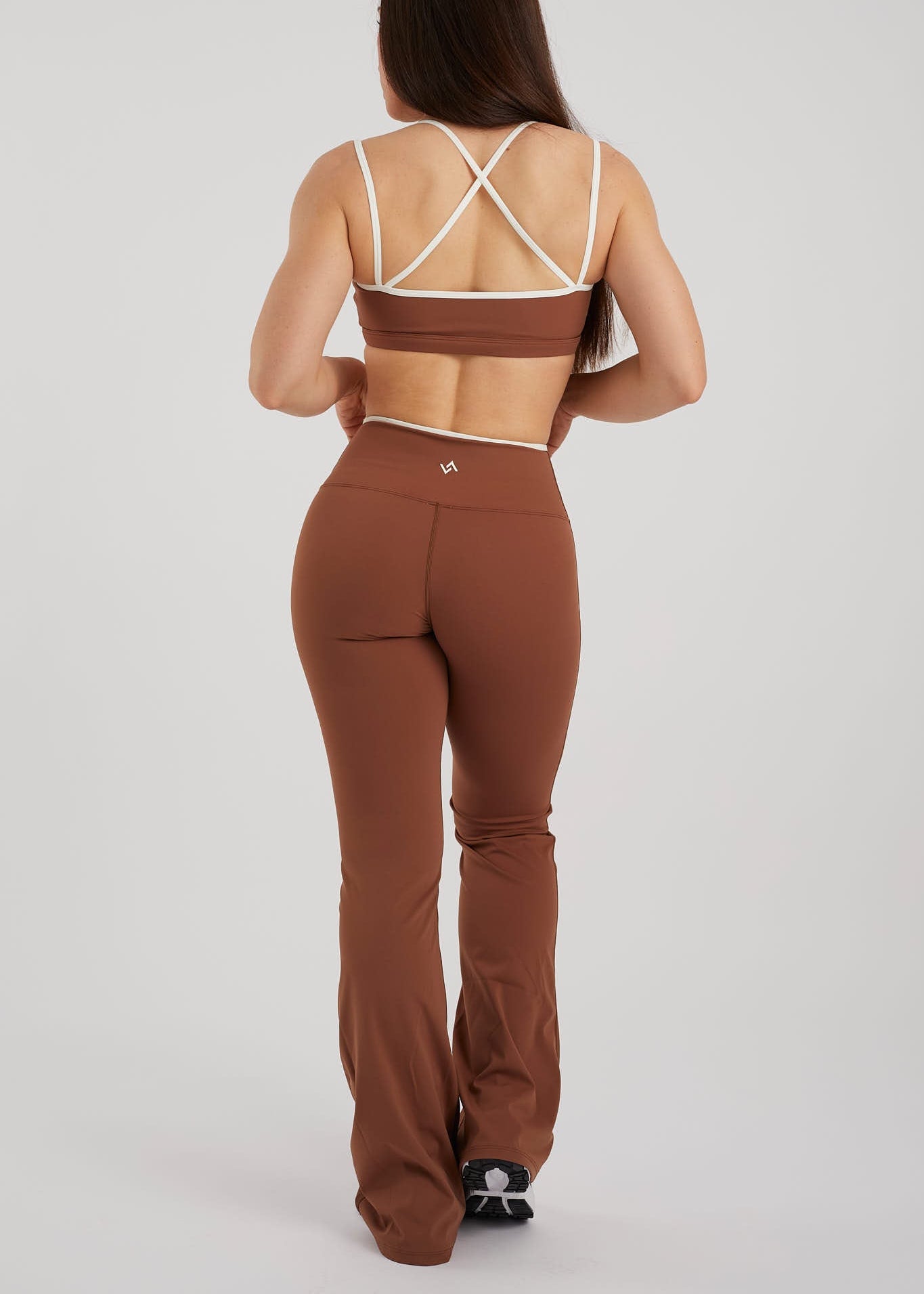 Leggings flare sin fruncido Aura