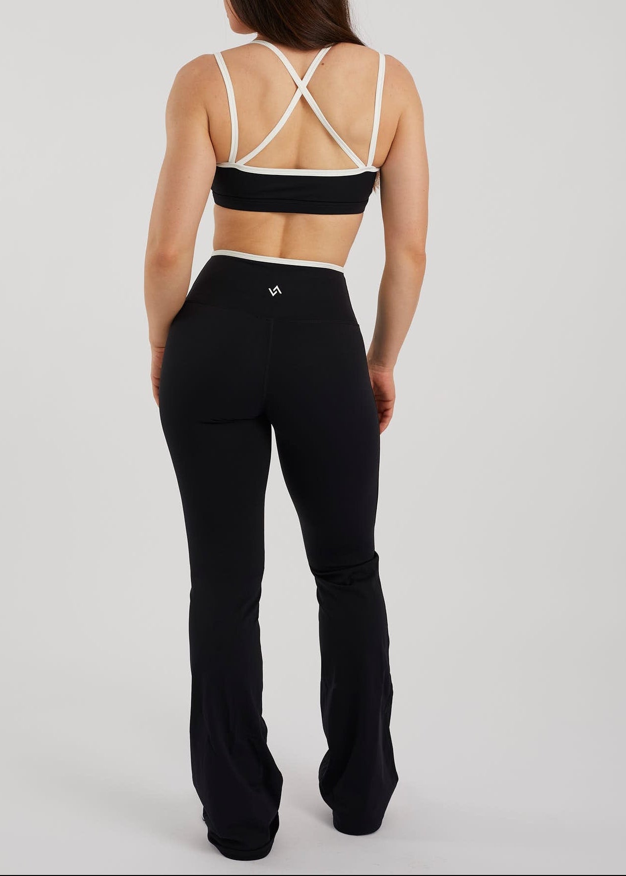 Leggings flare sin fruncido Aura