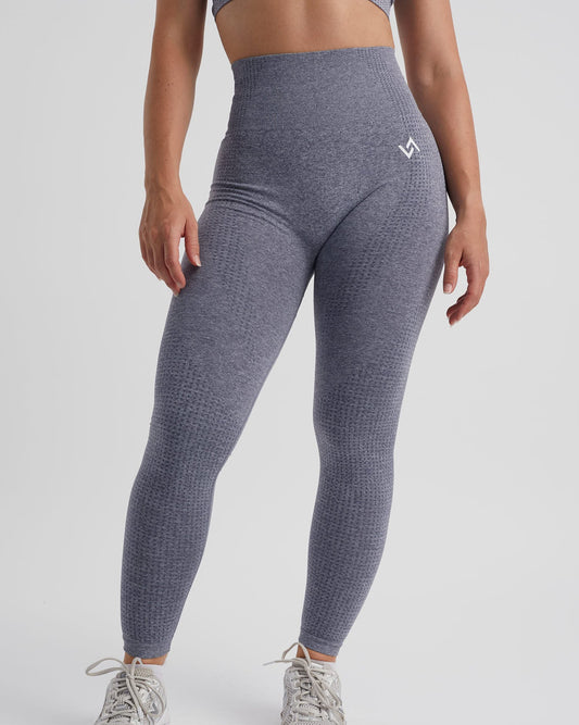 legging largo para mujer color gris transpirable