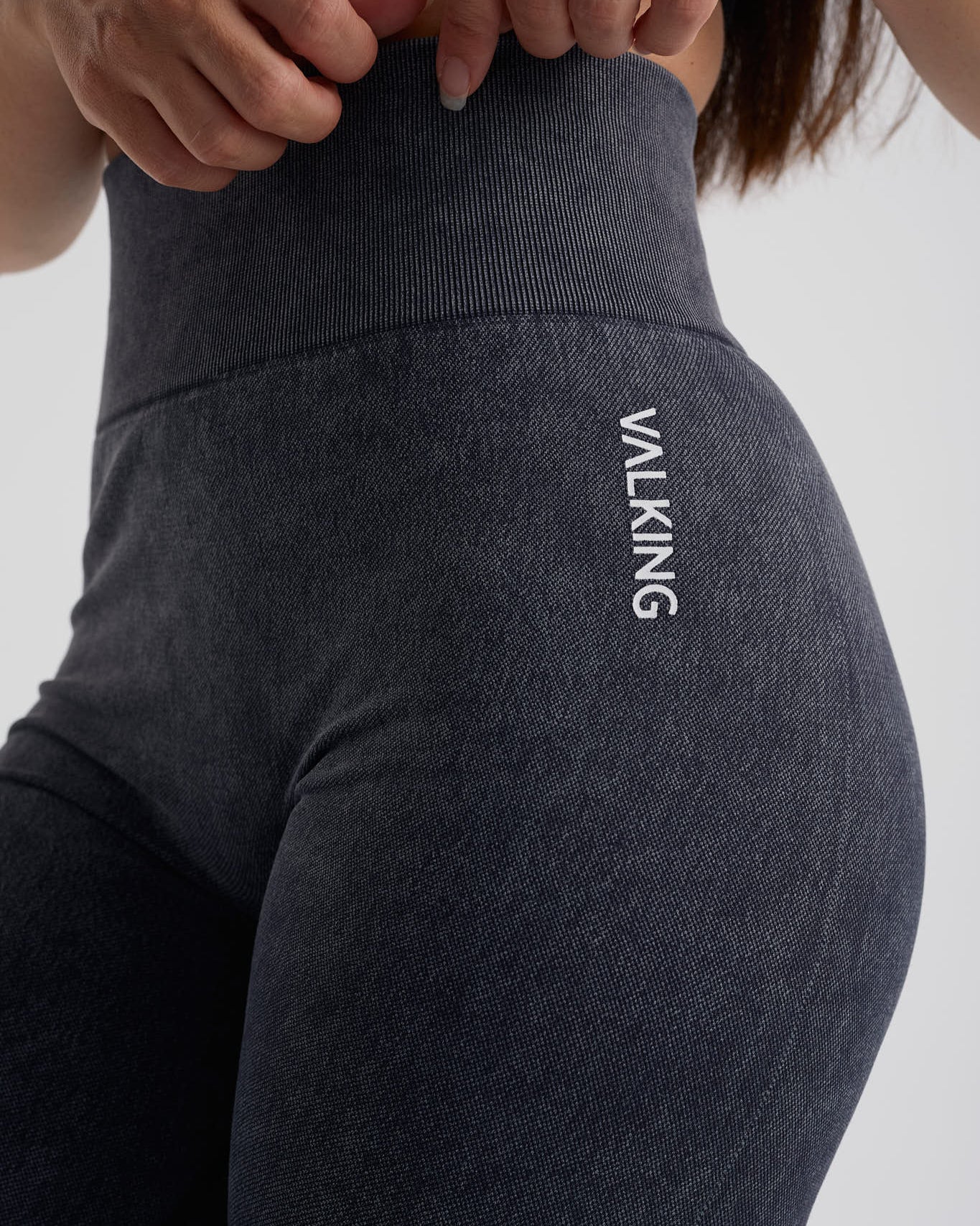 legging largo color oscuro para mujer