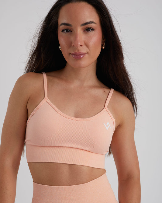 top deportivo para mujer color naranja