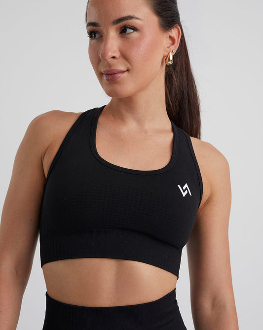 top deportivo negro tirante ancho