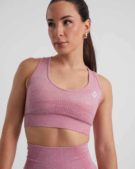 top deportivo color rosa tirante ancho para mujer